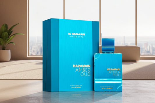 Amber Oud Aqua Dubai Al Haramain Extrait de Parfum Unisex