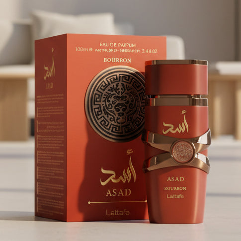 Asad Bourbon Lattafa Eau de Parfum Para Hombre