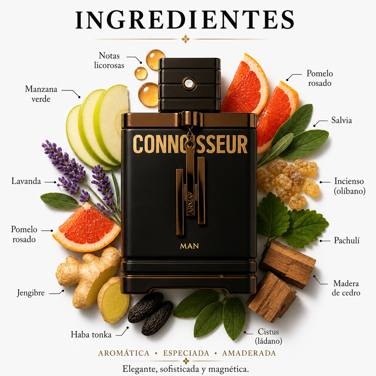 Connoisseur Man Armaf Eau de Parfum Para Hombre