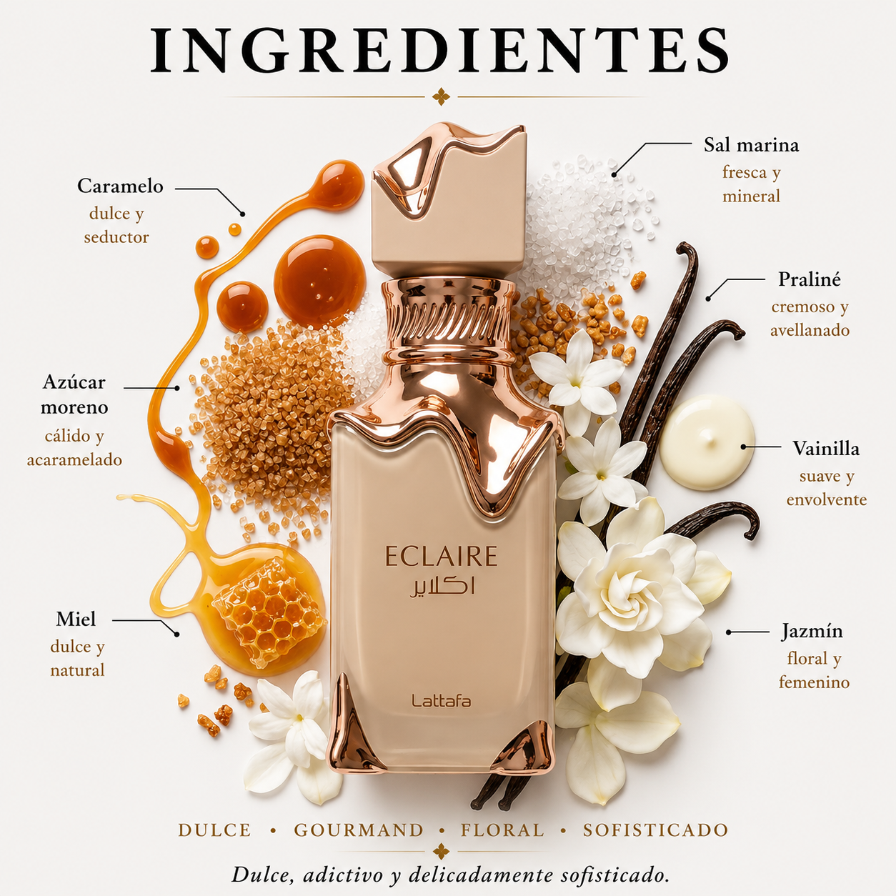 Eclaire Lattafa Eau de Parfum Para Mujer
