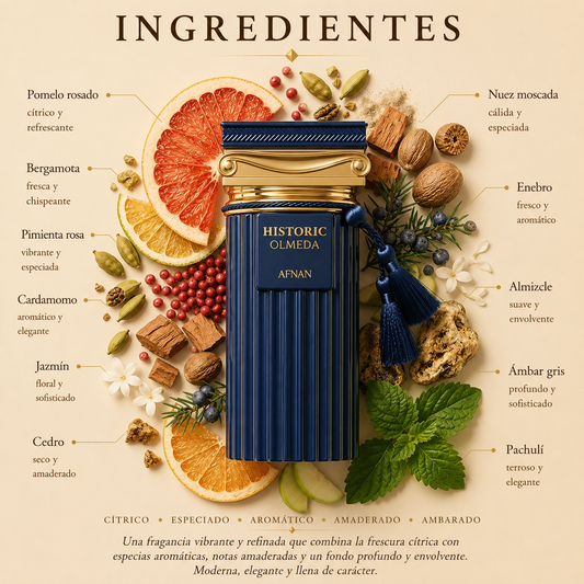 Historic Olmeda Afnan Eau de Parfum Para Hombre