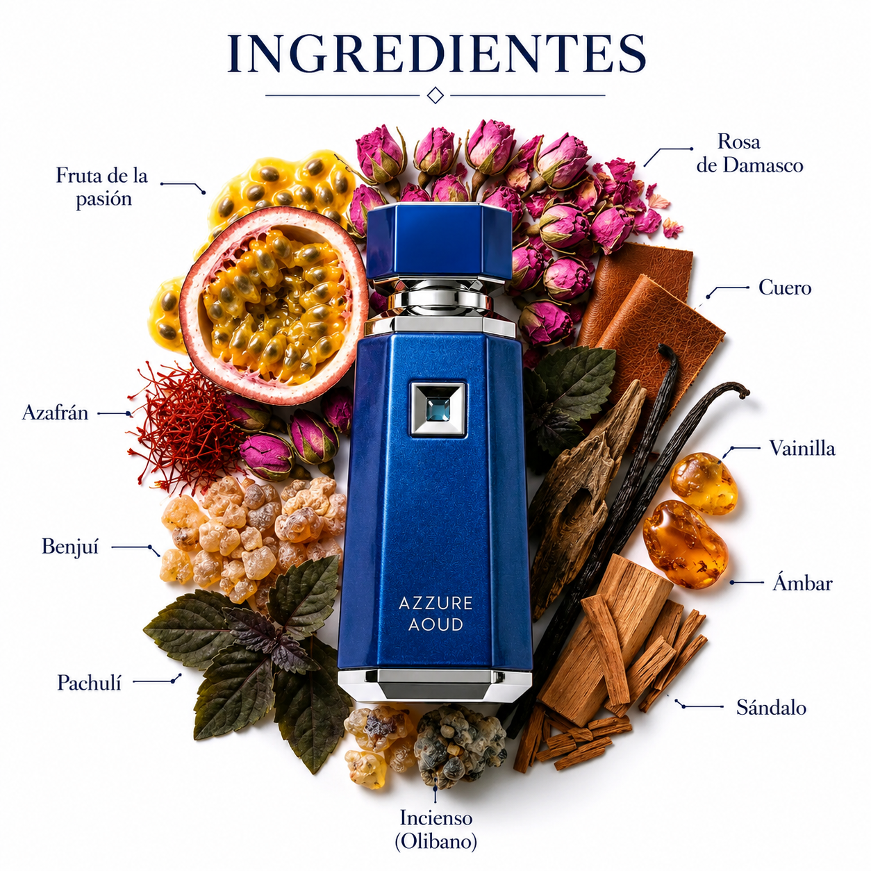 Azzure Oud French Avenue Eau de Parfum Para Hombre