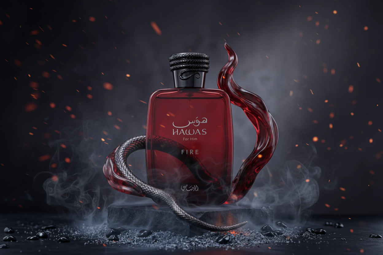 Hawas Fire Rasasi Eau de Parfum Para Hombre