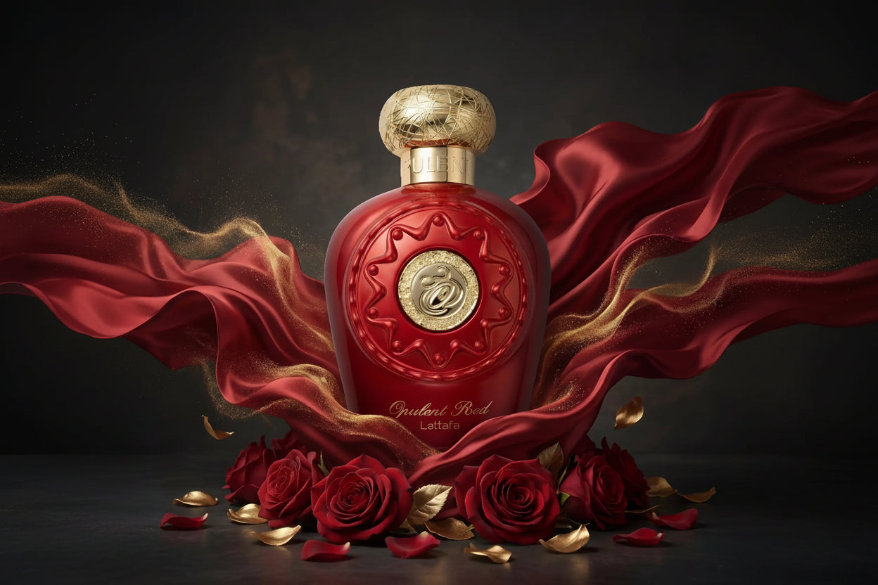 Opulent Red Lattafa Eau de Parfum Para Mujer