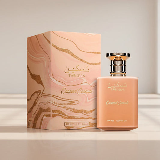 Taskeen Caramel Cascade Paris Corner Eau de Parfum Para Mujer