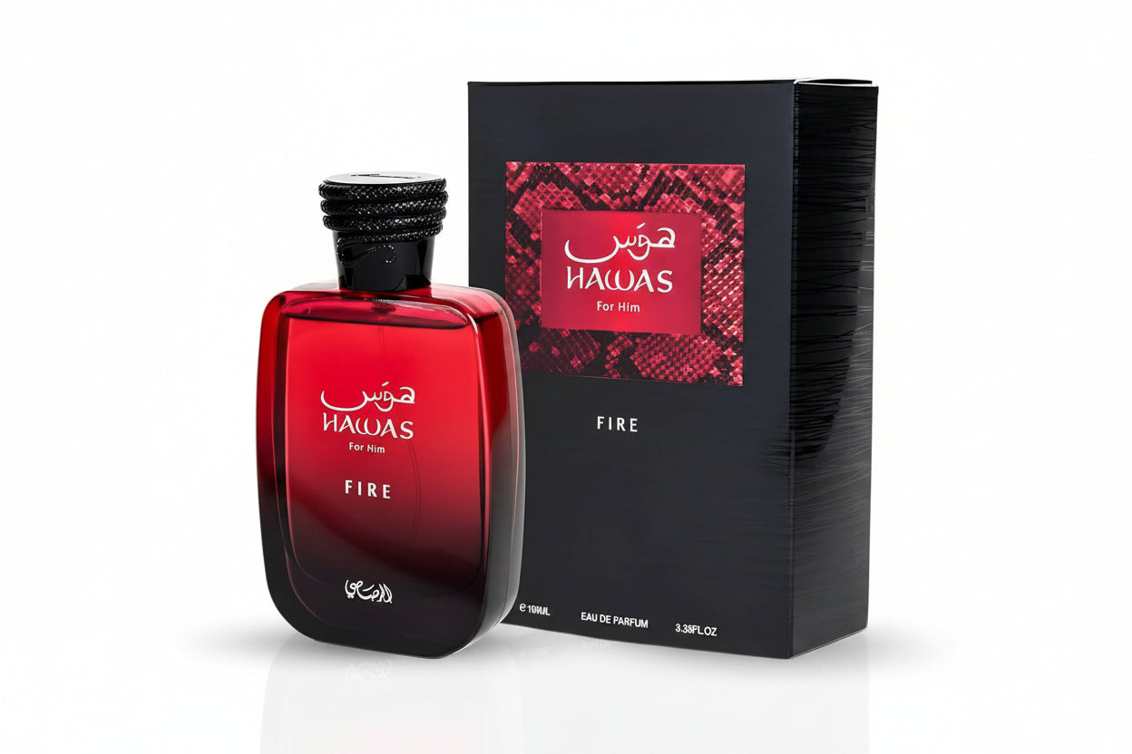 Hawas Fire Rasasi Eau de Parfum Para Hombre