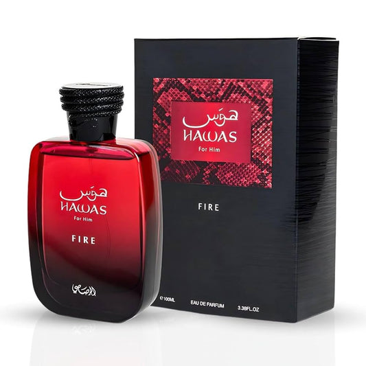 Hawas Fire Rasasi Eau de Parfum Para Hombre