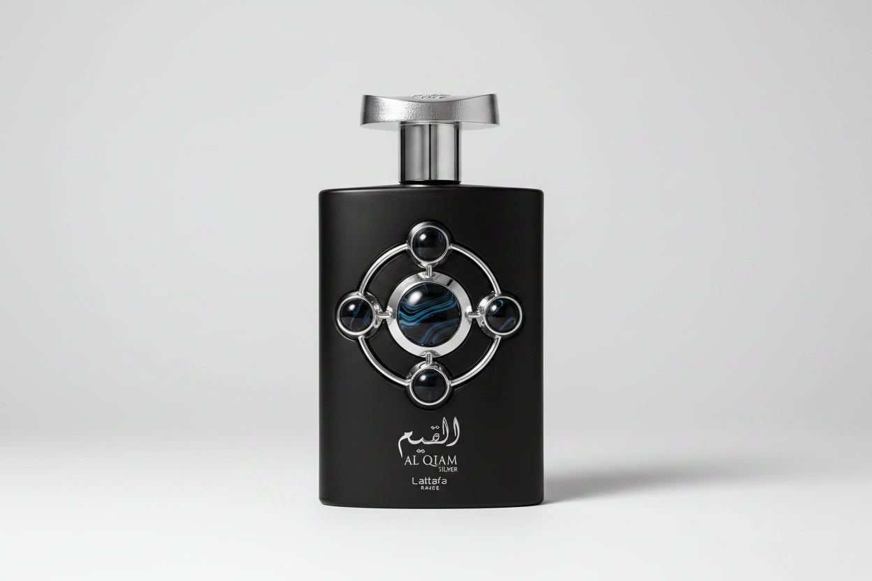 Al Qiam Silver Lattafa Eau de Parfum Para Hombre