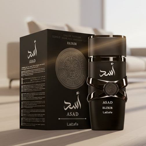Asad Elixir Lattafa Eau de Parfum Para Hombre