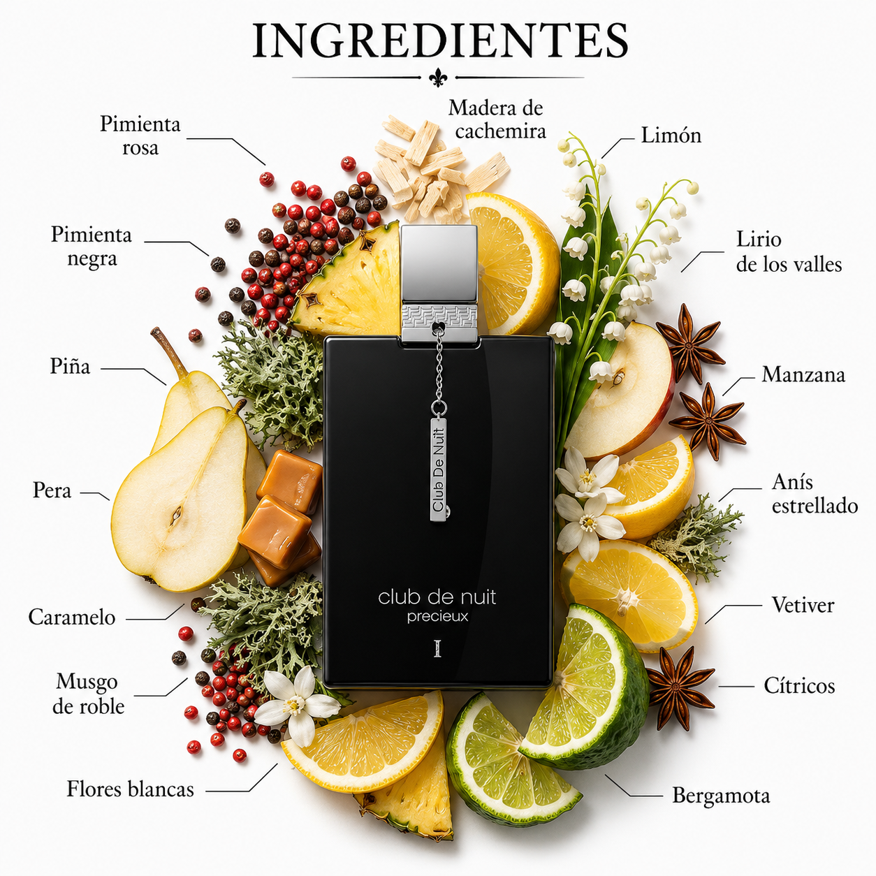 Club de Nuit Precieux Armaf Extrait de Parfum Para Hombre