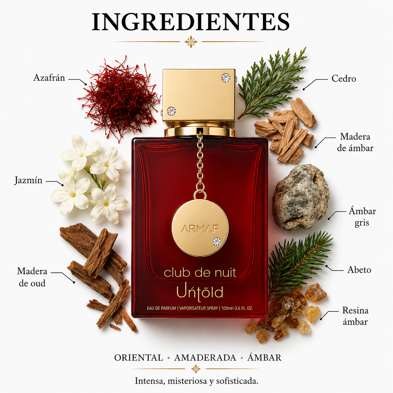 Club de Nuit Untold Armaf Eau de Parfum Unisex