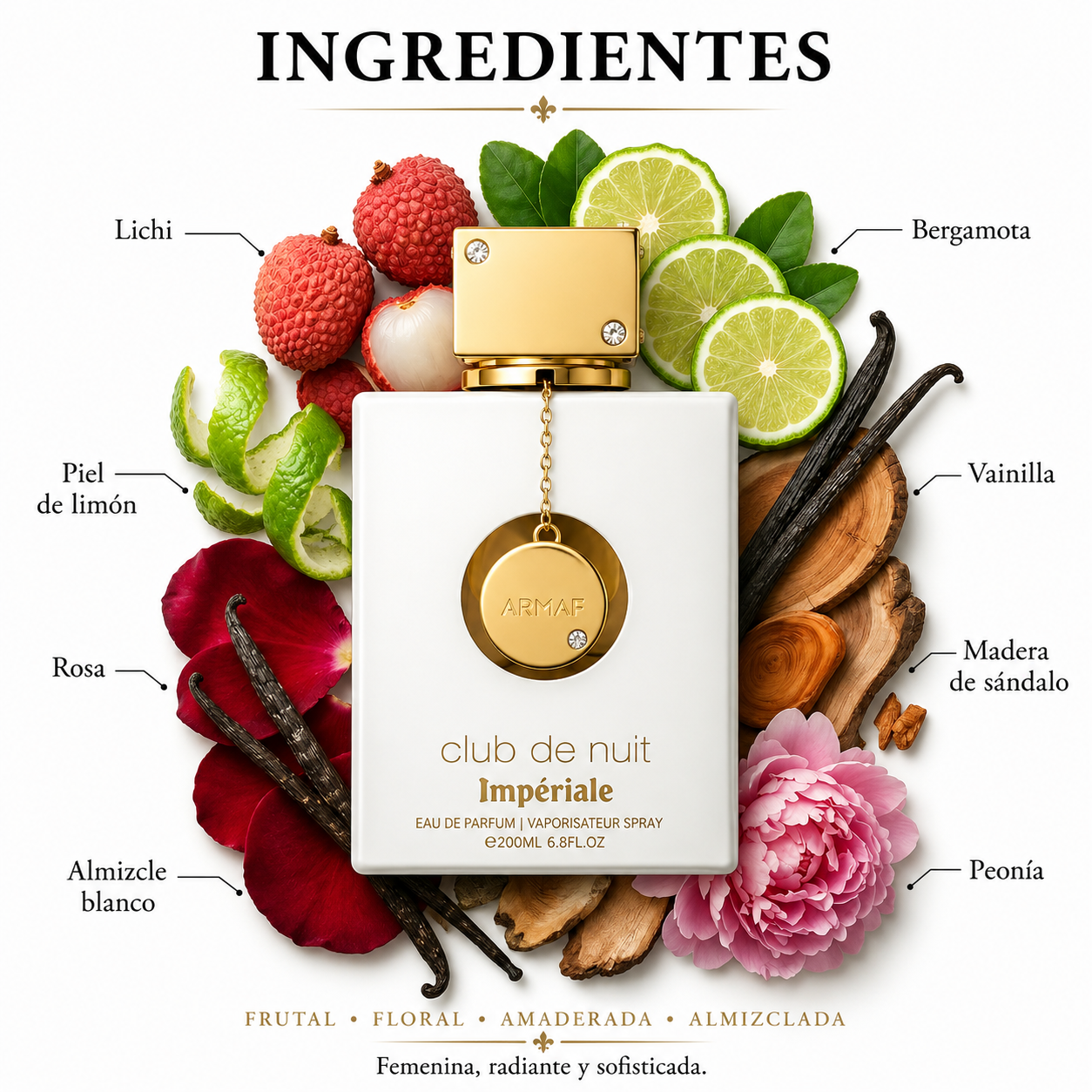 Club de Nuit White Imperiale Armaf Eau de Parfum Para Mujer