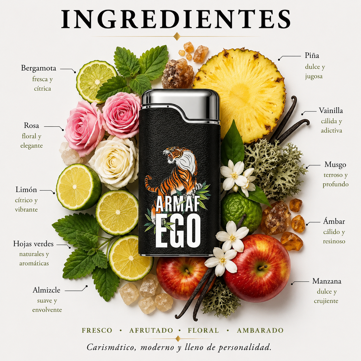 Ego Tigre Armaf Eau de Parfum Para Hombre