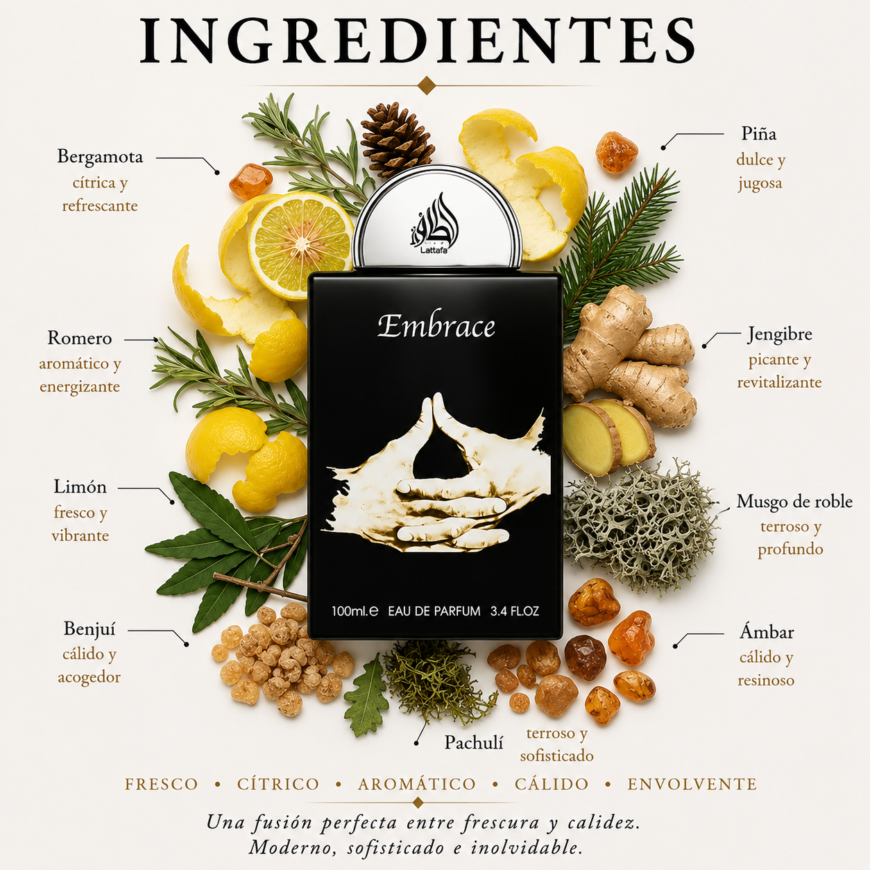 Embrace Lattafa Eau de Parfum Unisex