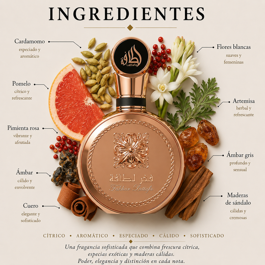 Fakhar Extrait Lattafa Eau de Parfum Para Hombre