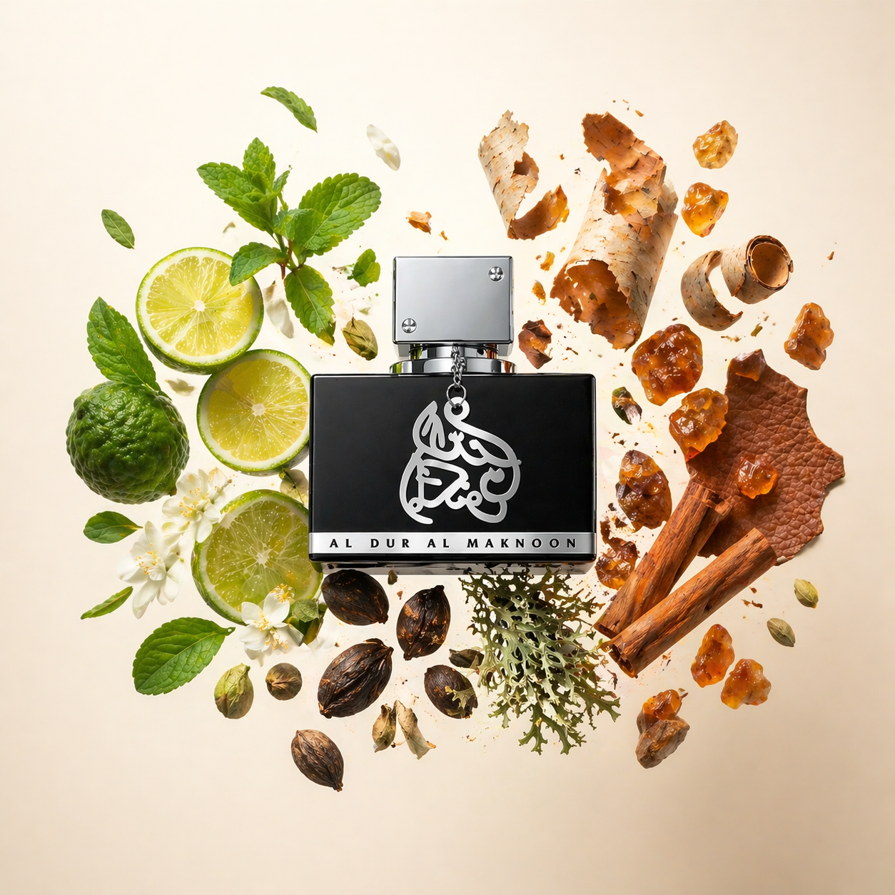 Al Dur Al Maknoon Silver Lattafa Eau de Parfum Para Hombre