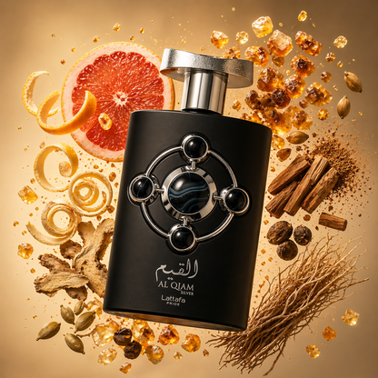 Al Qiam Silver Lattafa Eau de Parfum Para Hombre