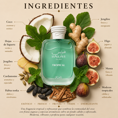 Hawas Tropical Rasasi Eau de Parfum Para Hombre