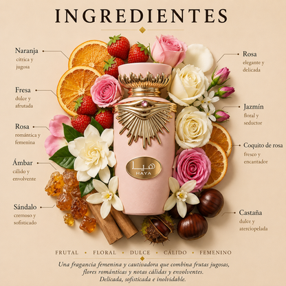 Haya Lattafa Eau de Parfum Para Mujer
