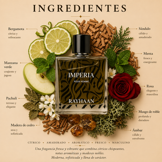 Imperia Rayhaan Eau de Parfum Para Hombre