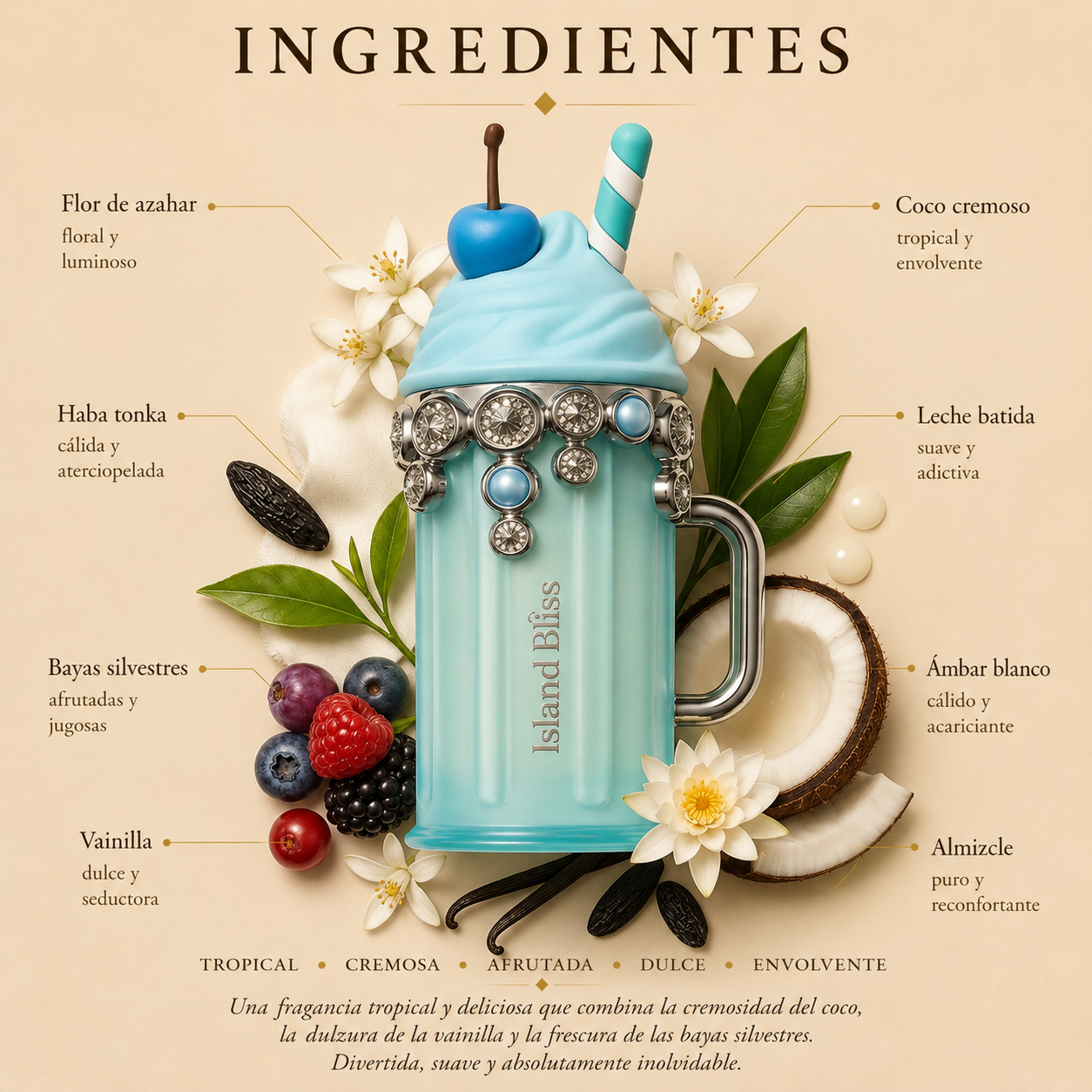Island Bliss Armaf Eau de Parfum Para Mujer