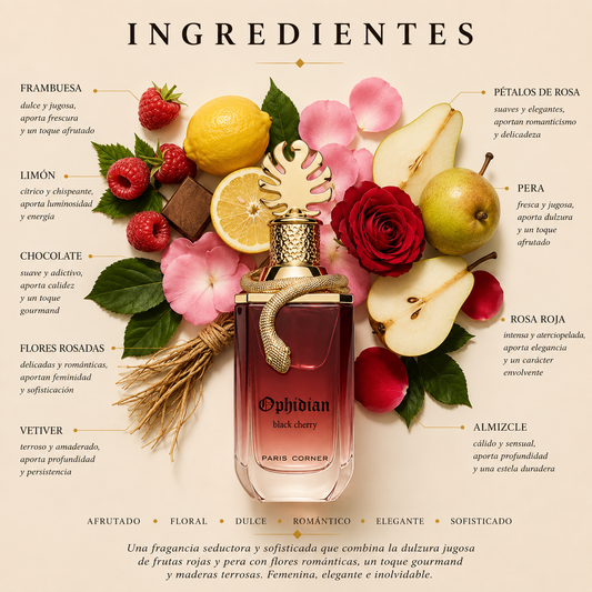 Ophidian Black Cherry Paris Corner Eau de Parfum Unisex