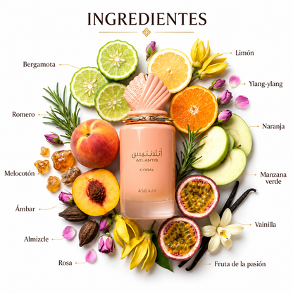 Atlantis Coral Asdaaf Eau de Parfum Para Mujer