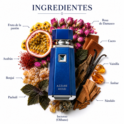 Azzure Oud French Avenue Eau de Parfum Para Hombre