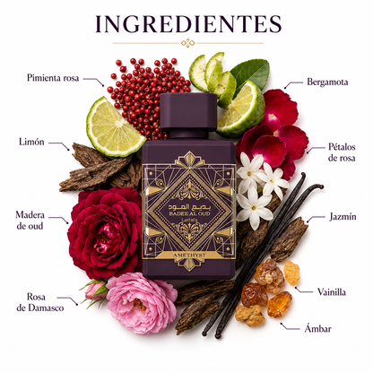 Bade'e Al Oud Amethyst Lattafa Eau de Parfum Unisex