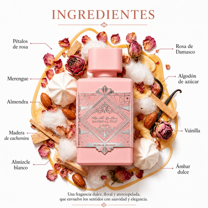 Bade'e Al Oud Noble Blush Lattafa Eau de Parfum Para Mujer