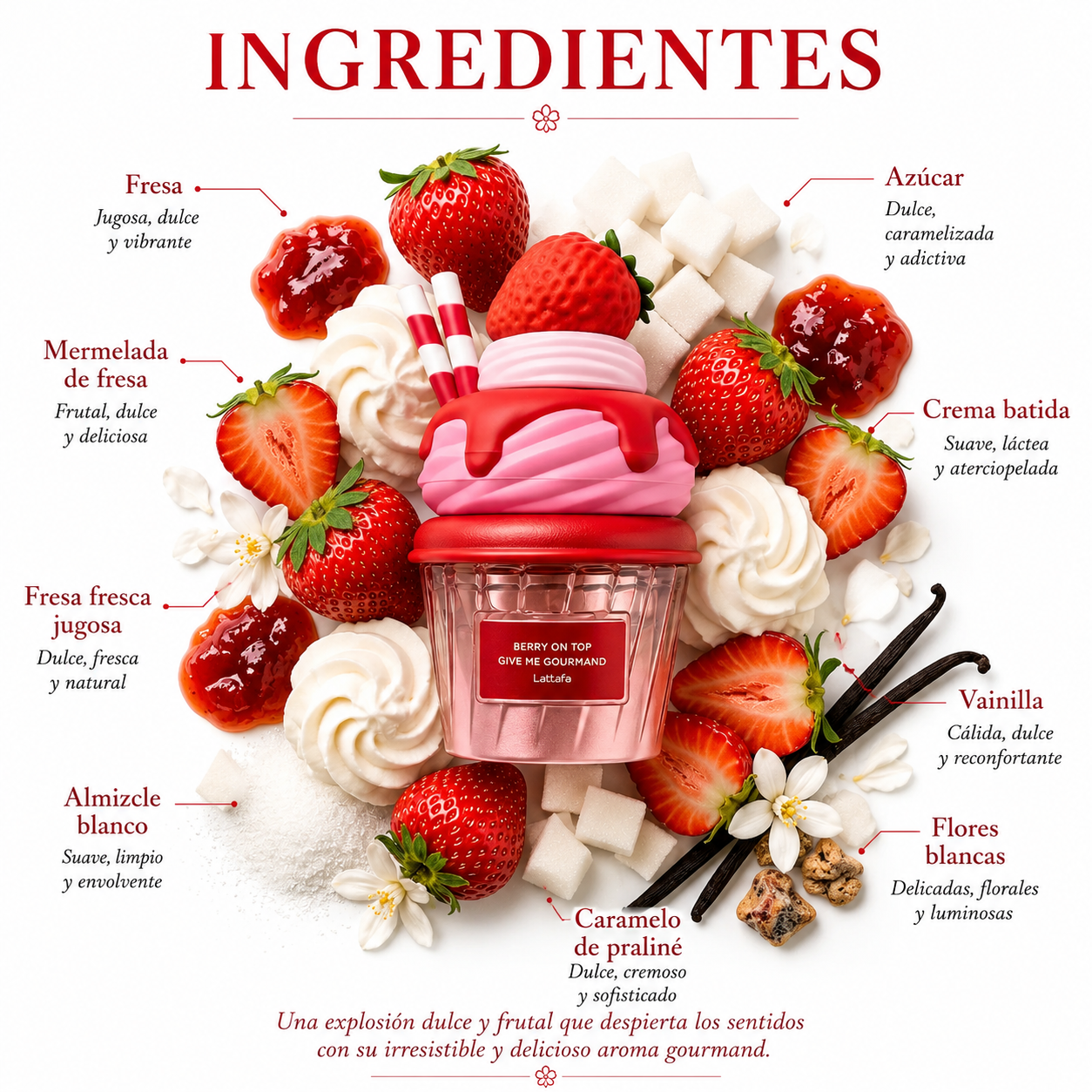 Berry On Top Lattafa Eau de Parfum Para Mujer