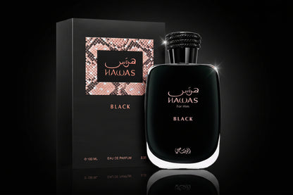Hawas Black Rasasi Eau de Parfum Para Hombre