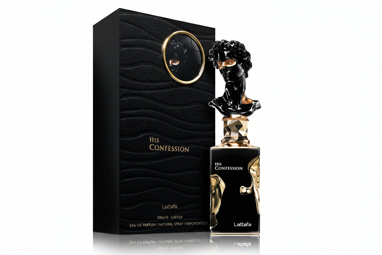 His Confession Lattafa Eau de Parfum Para Hombre