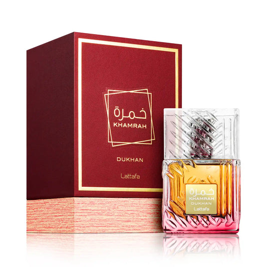 Khamrah Dukhan Lattafa Eau de Parfum Para Hombre