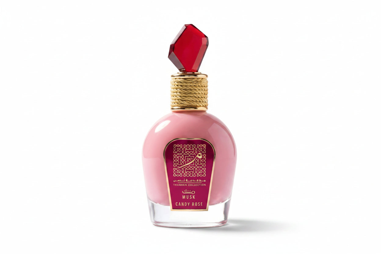 Musk Candy Rose Lattafa Eau de Parfum Para Mujer