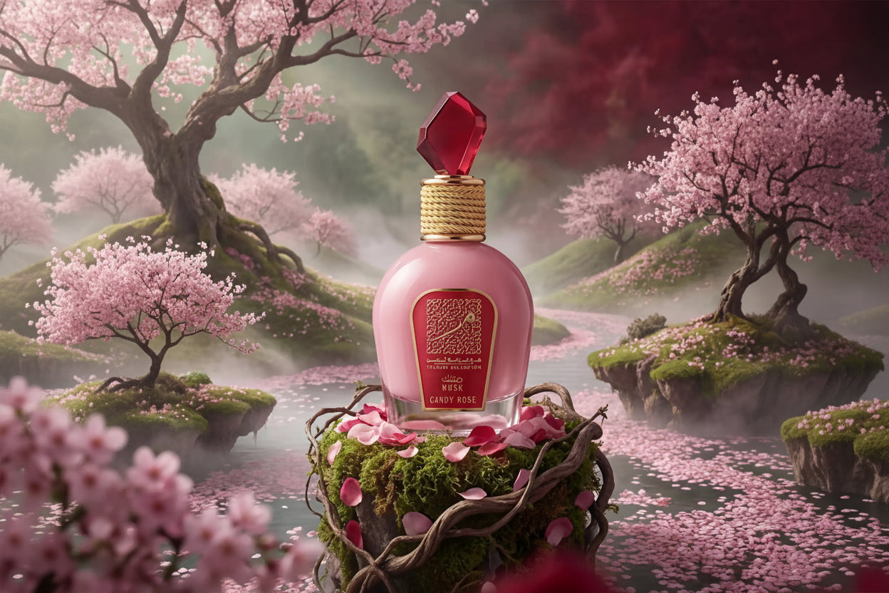 Musk Candy Rose Lattafa Eau de Parfum Para Mujer