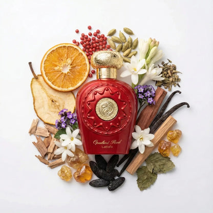 Opulent Red Lattafa Eau de Parfum Para Mujer