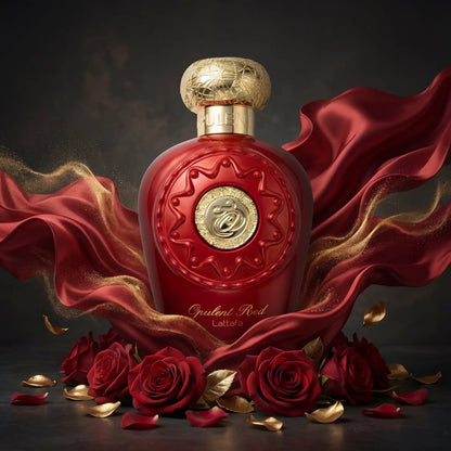 Opulent Red Lattafa Eau de Parfum Para Mujer