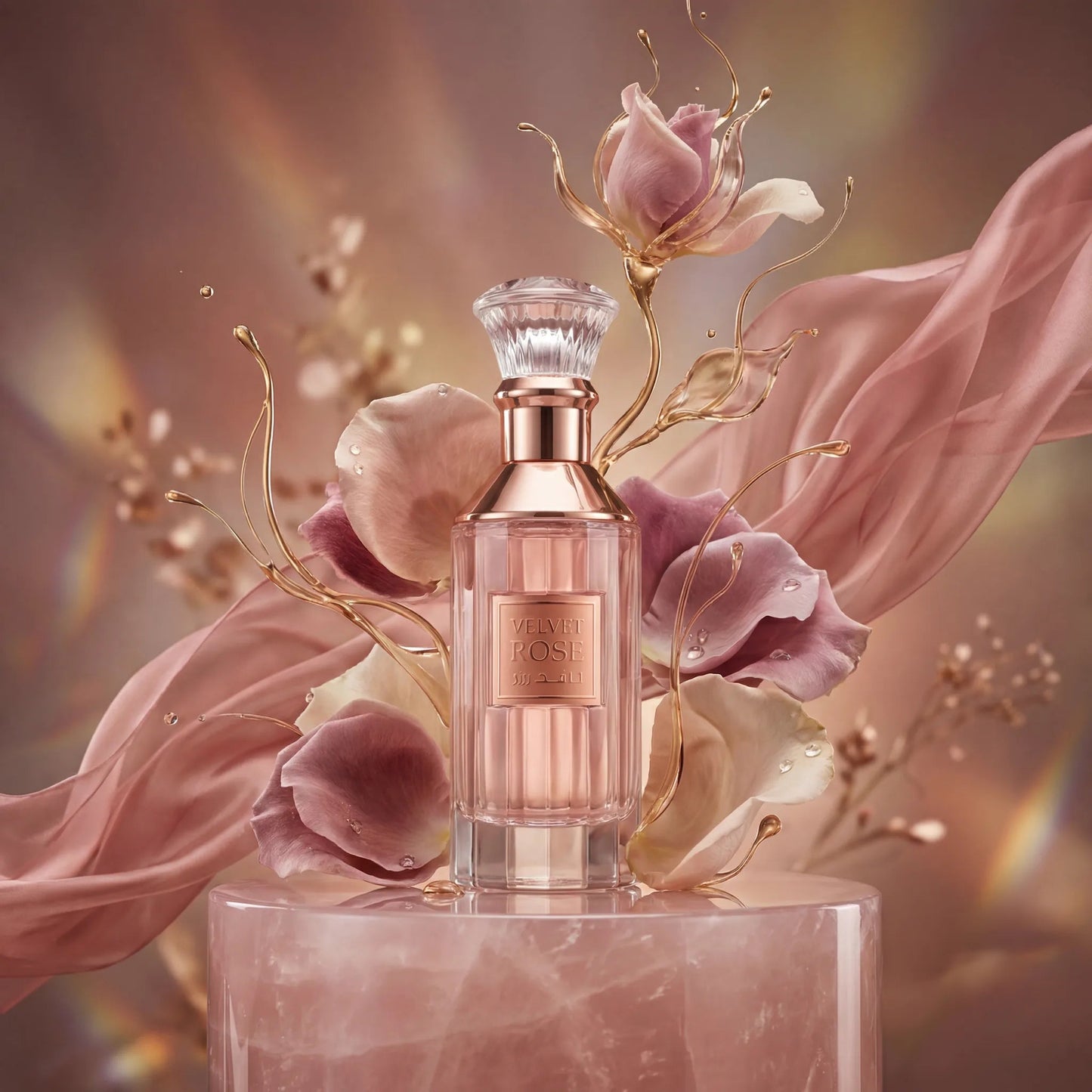Velvet Rose Lattafa Eau de Parfum Para Mujer
